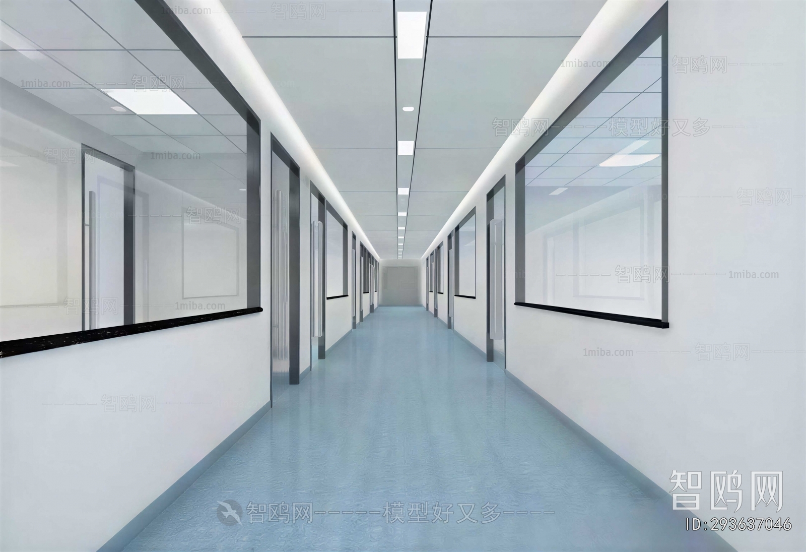 Modern Office Aisle