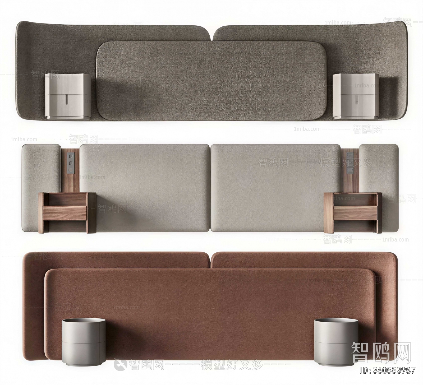 Modern Bedhead Back Rest