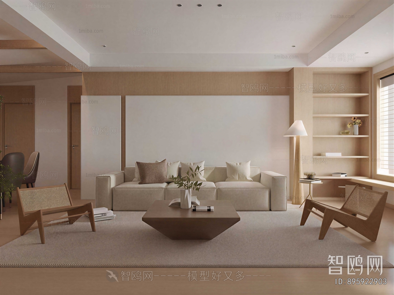 Japanese Style A Living Room