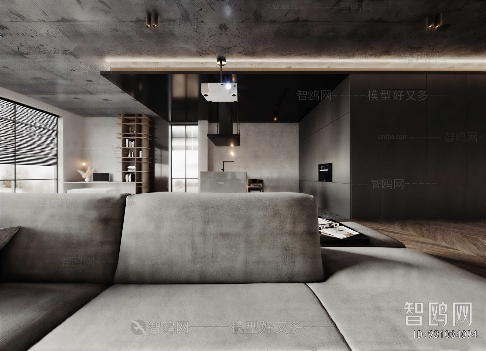 Industrial Style A Living Room