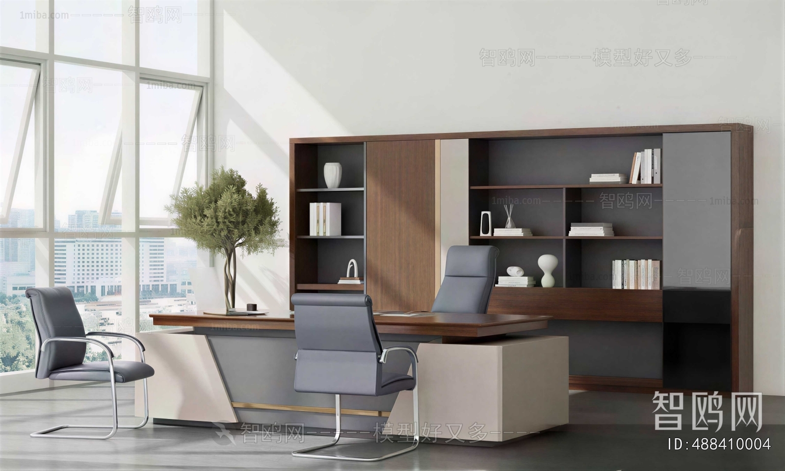 Modern Office Desk And Chair