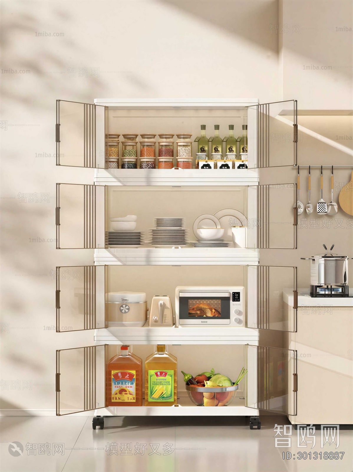 Modern Electric Kitchen Appliances