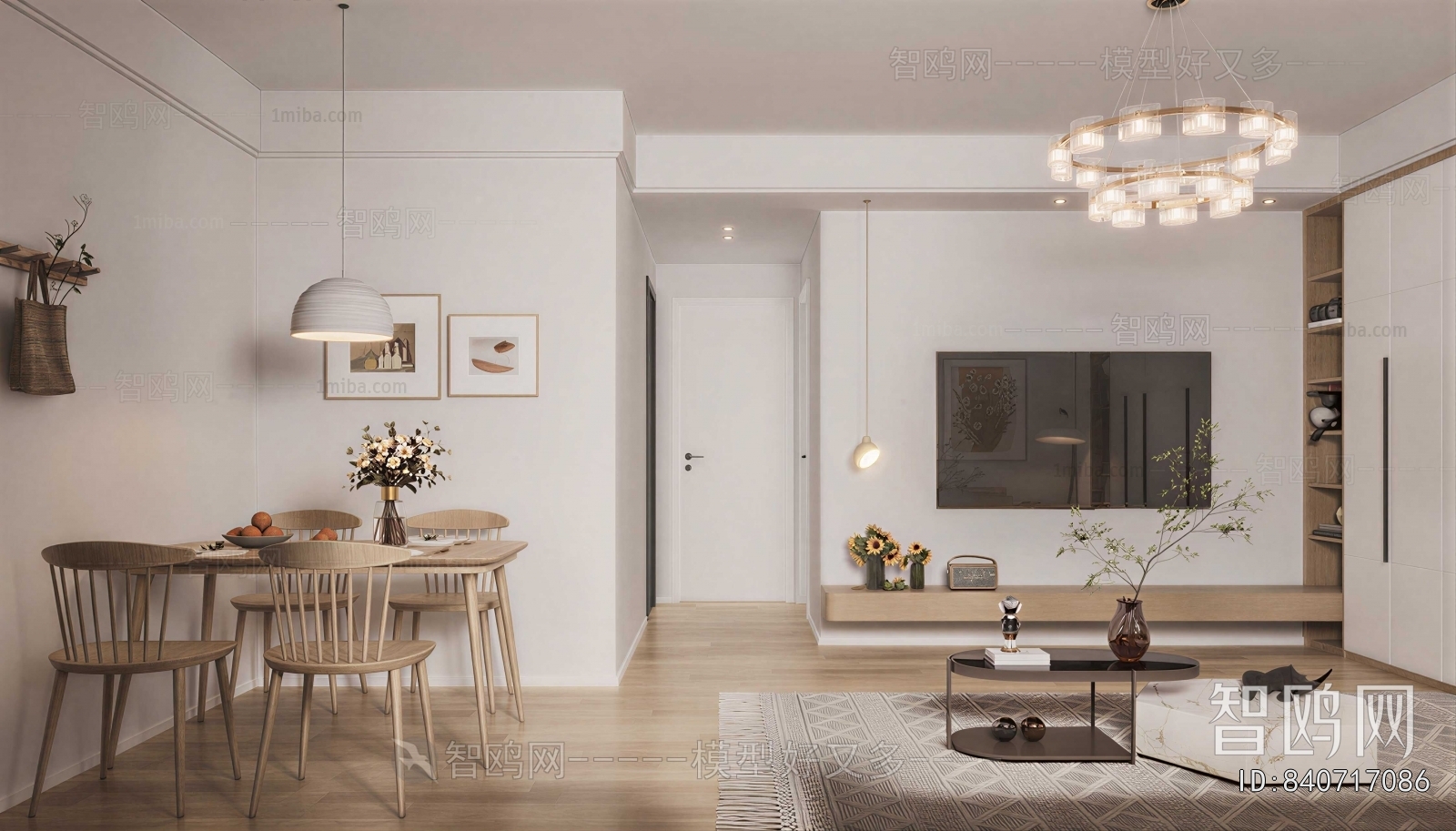 Nordic Style A Living Room