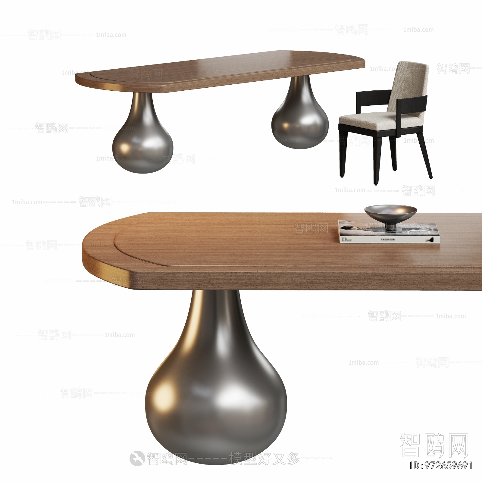 Modern Computer Desk And Chair