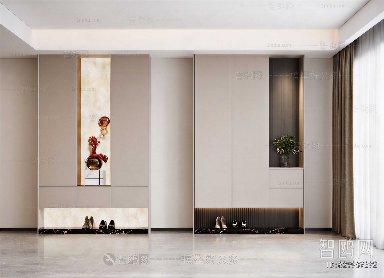 Modern Entrance Cabinet