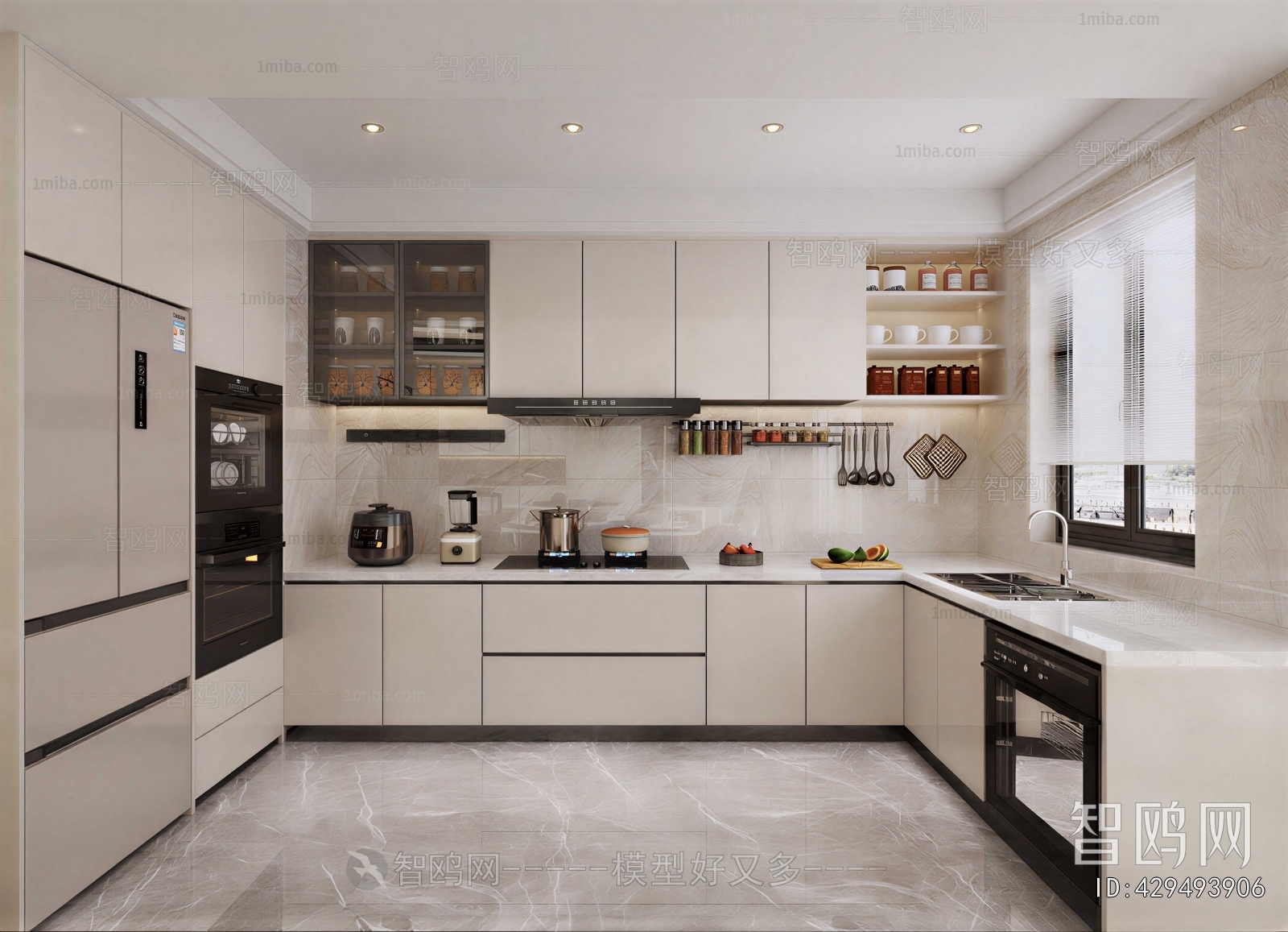 Modern The Kitchen