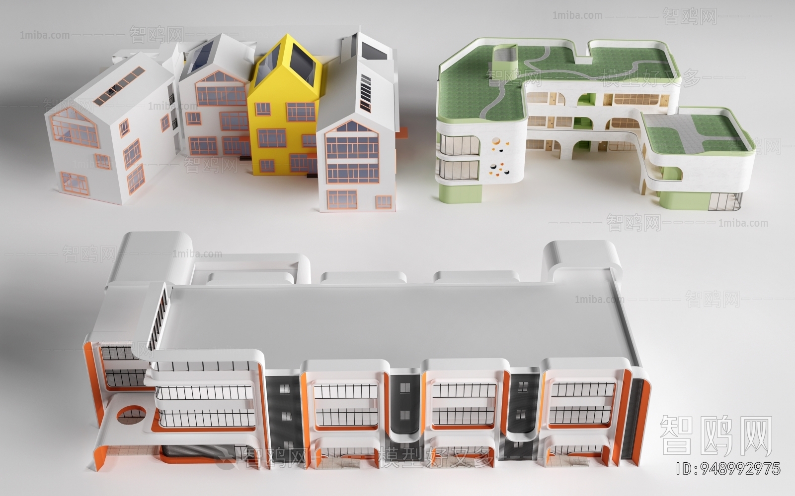 Modern School Building