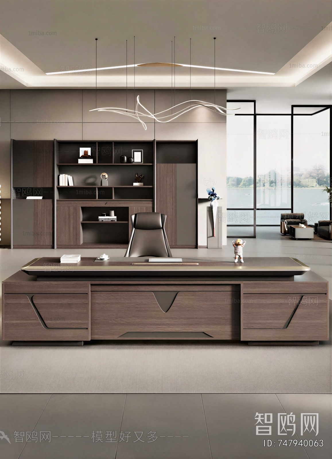Modern Manager's Office