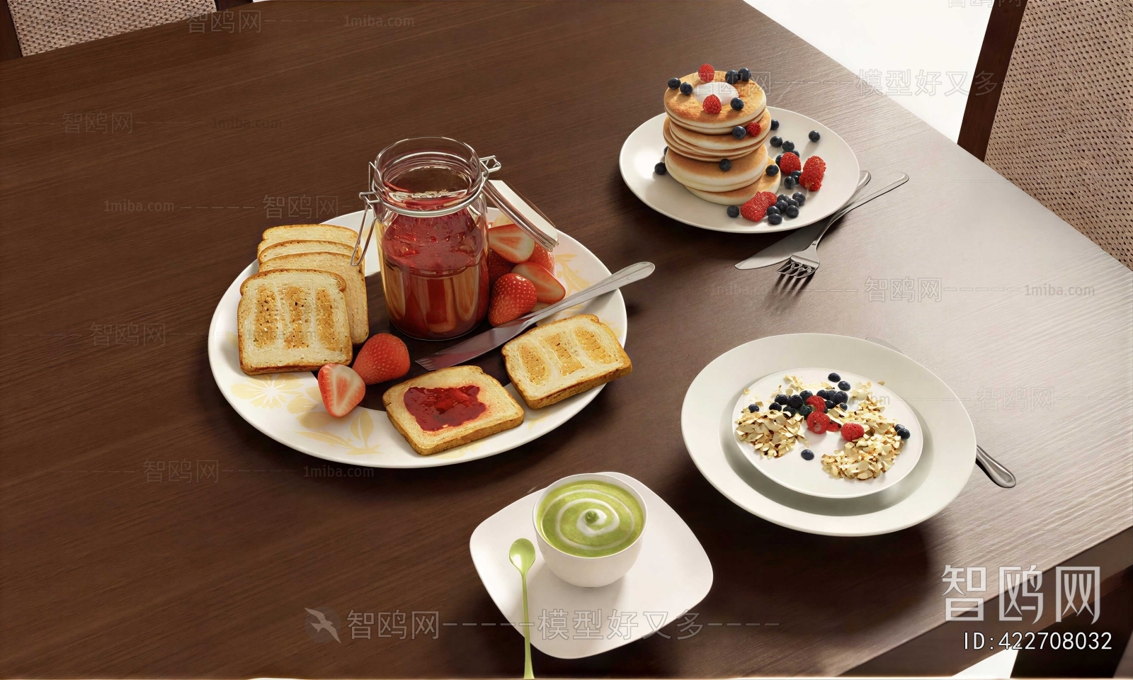 Modern Bread Cake