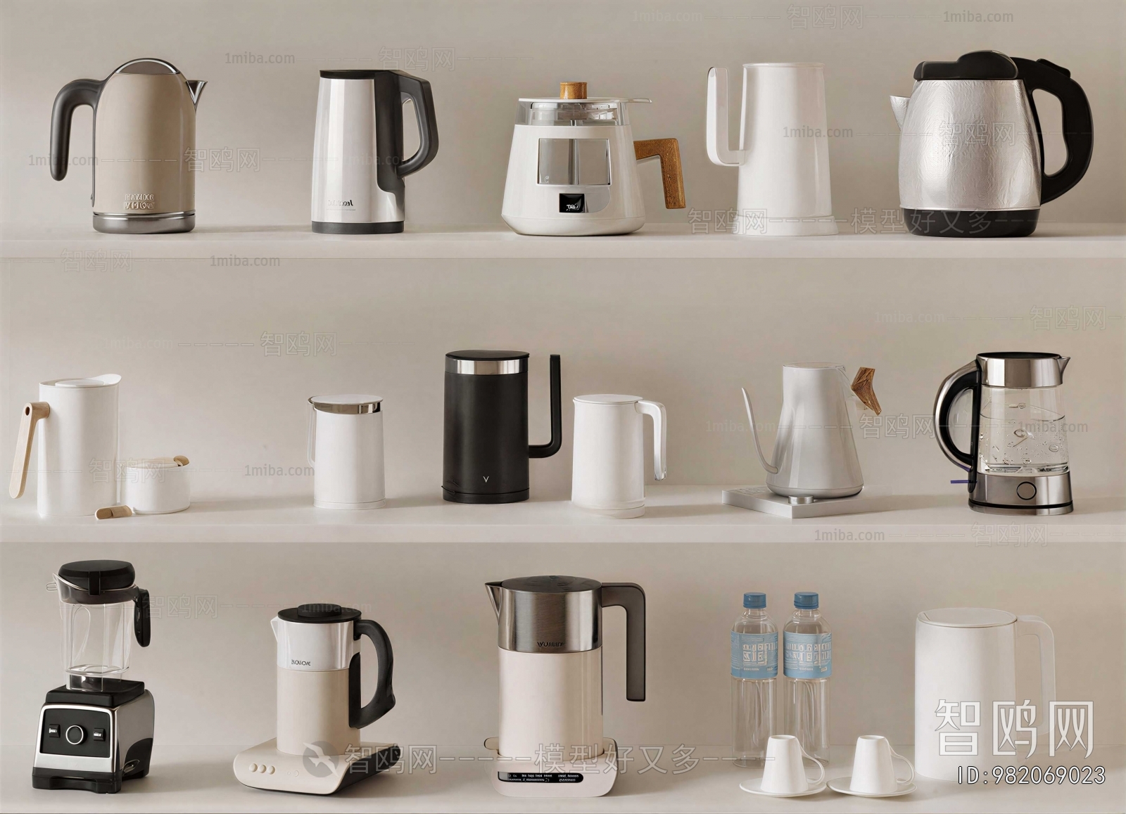 Modern Electric Kitchen Appliances