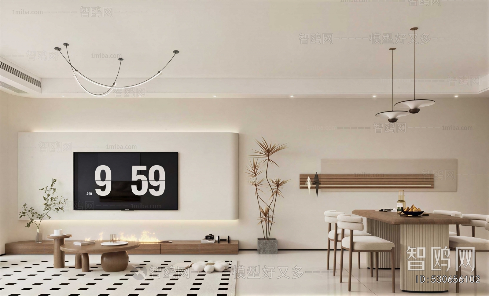 Modern A Living Room