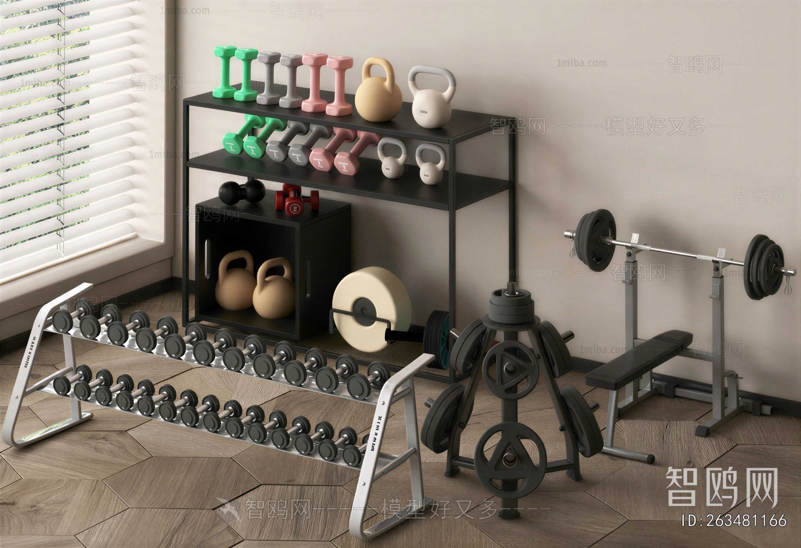 Modern Fitness Equipment