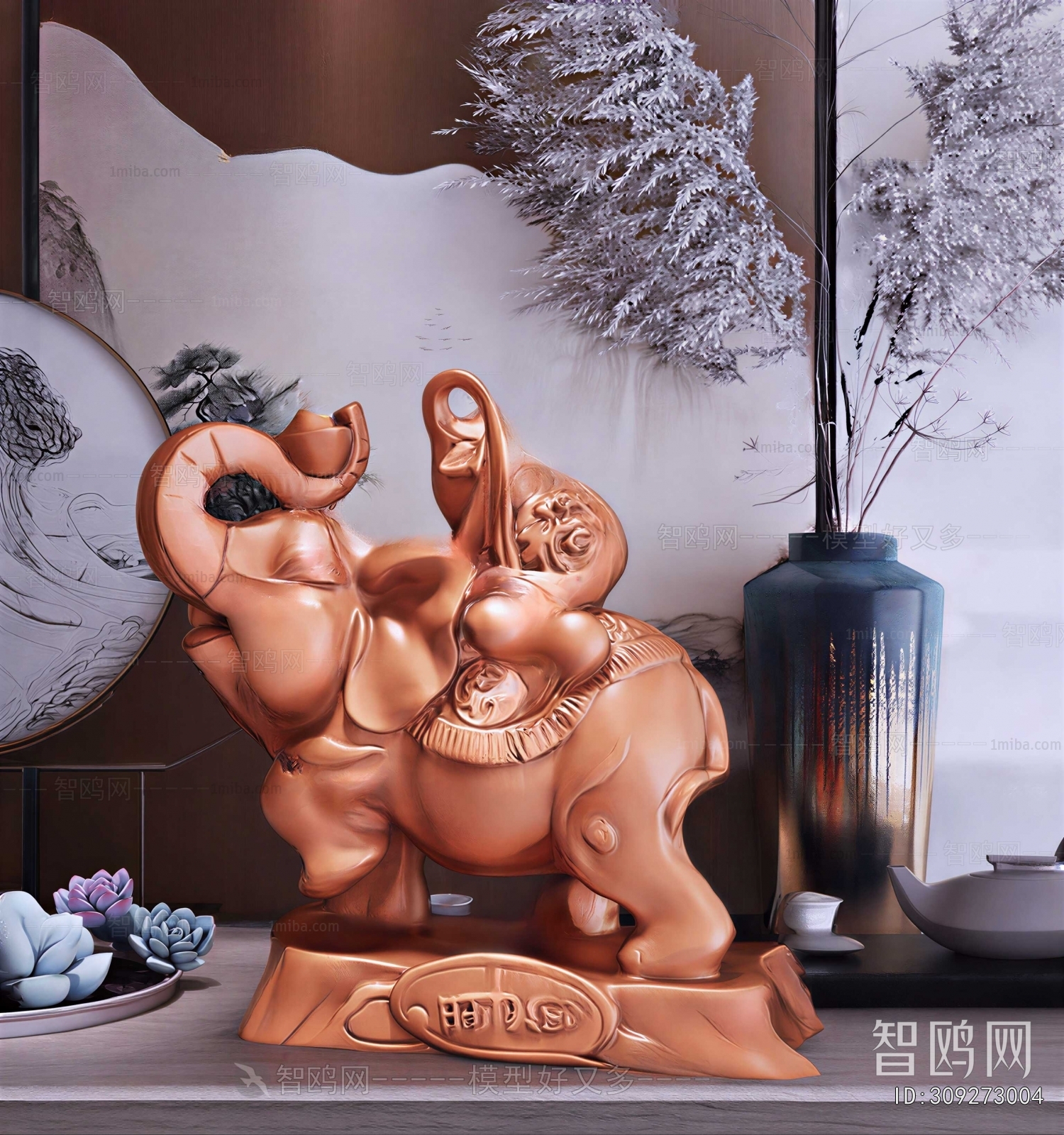 New Chinese Style Sculpture