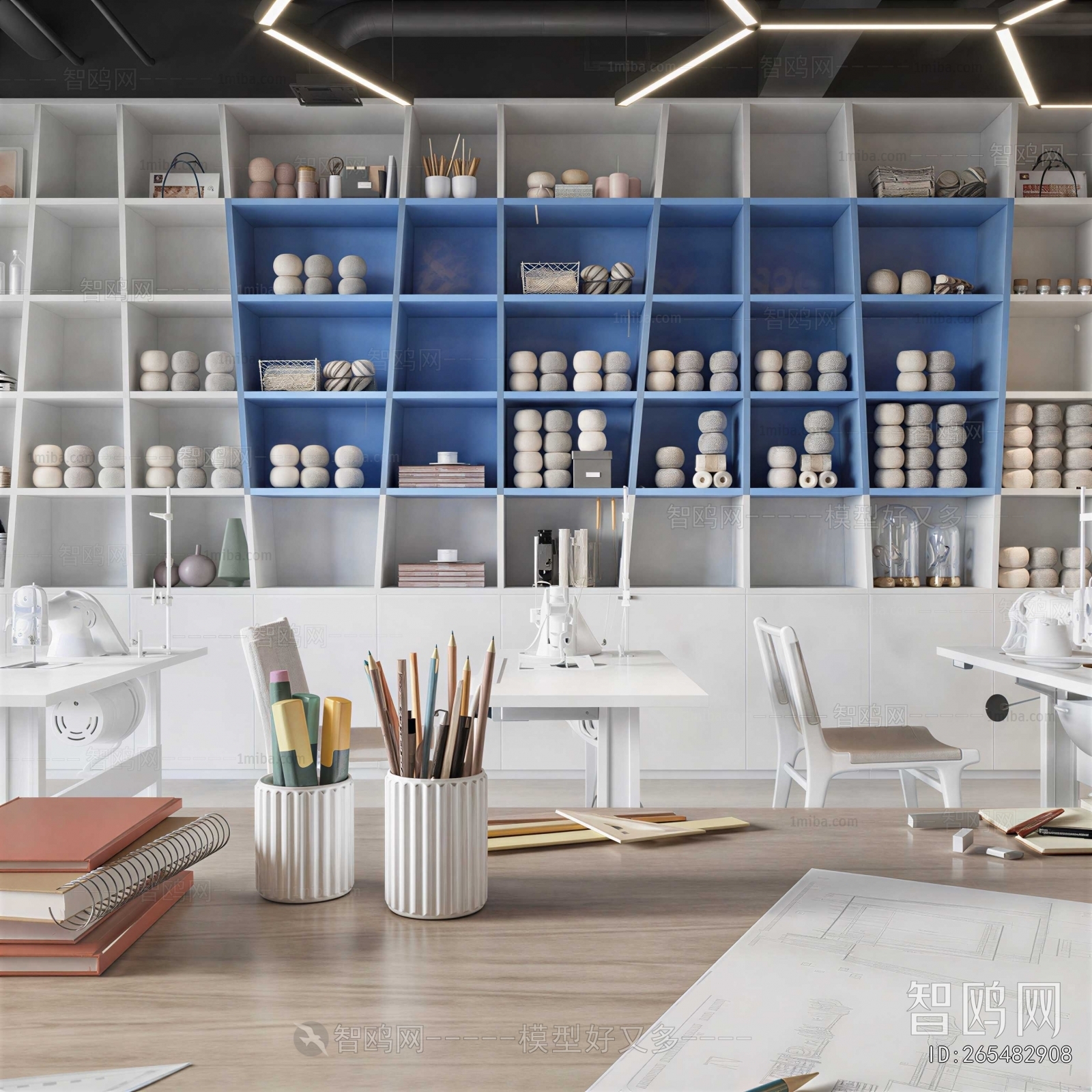 Modern Art Room