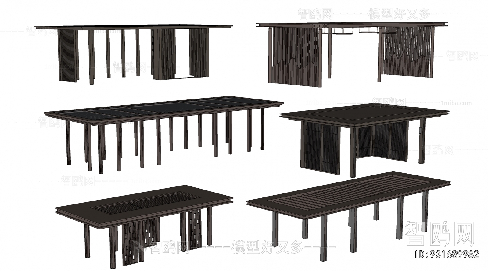 New Chinese Style Gallery Frame