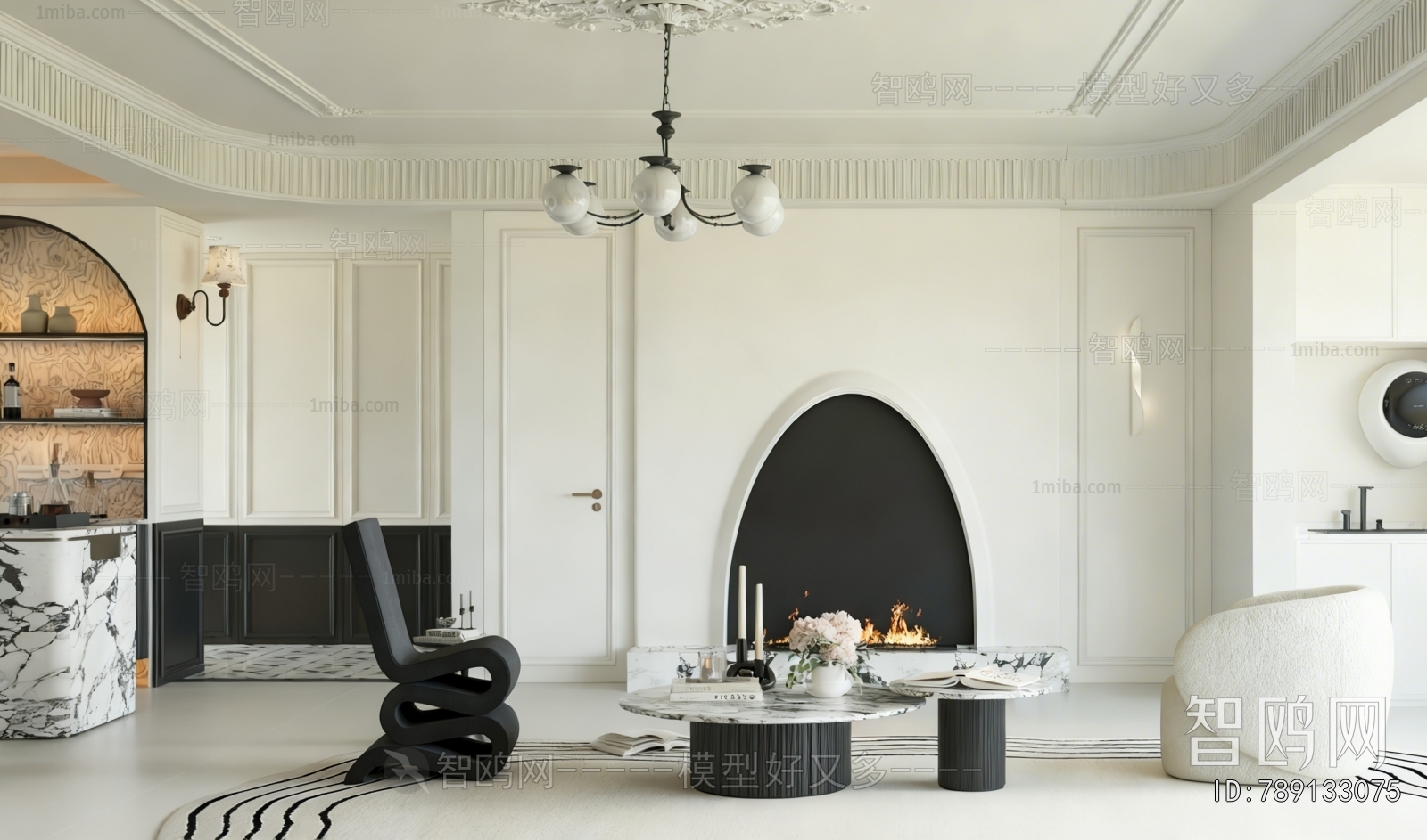 French Style A Living Room