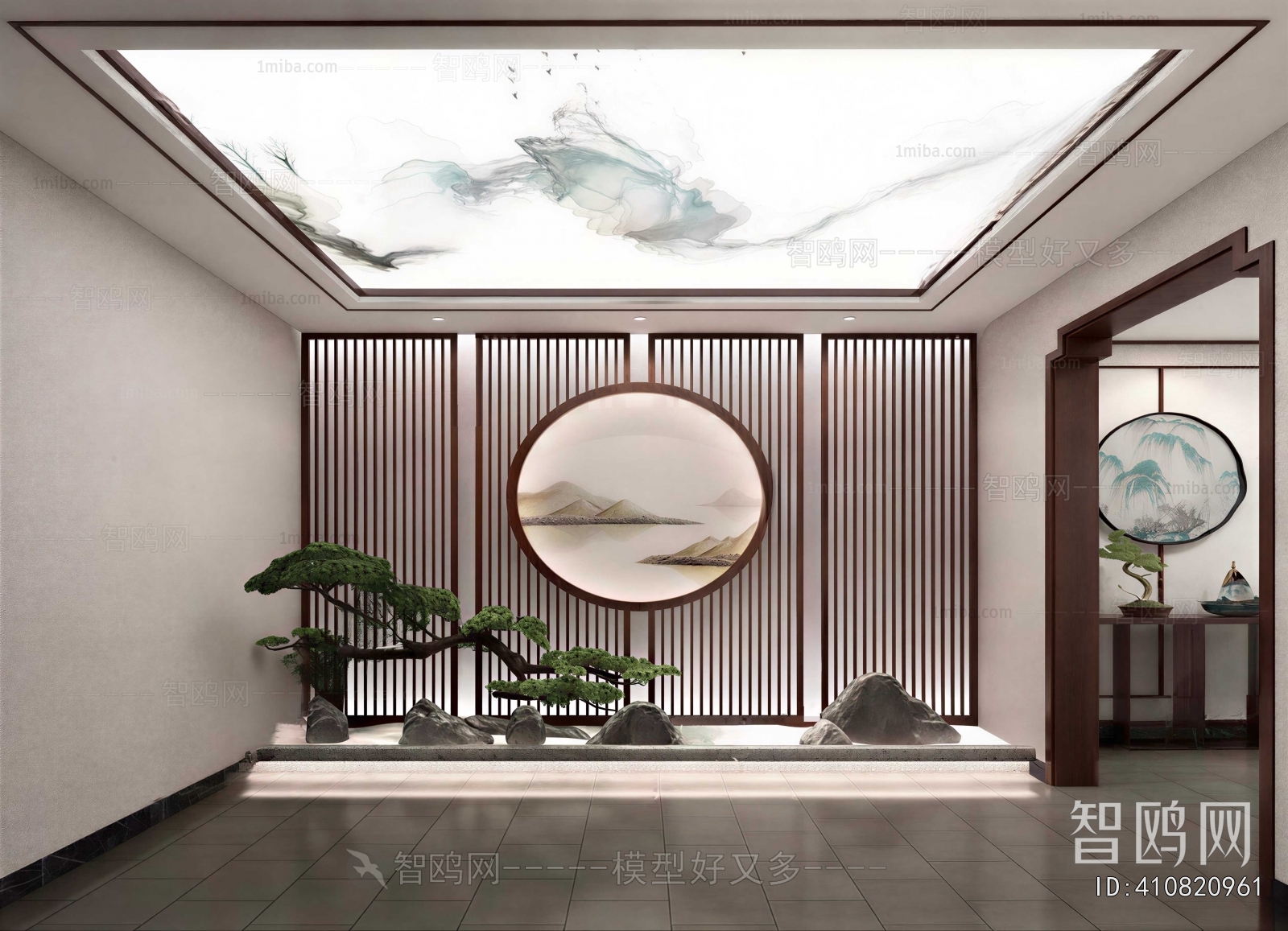 New Chinese Style Hallway