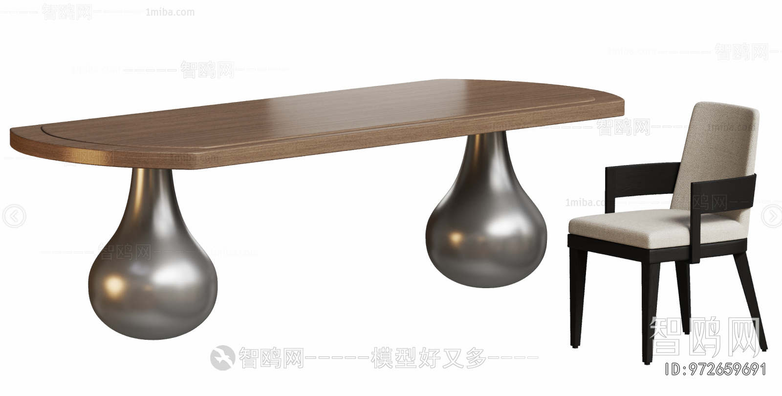 Modern Computer Desk And Chair