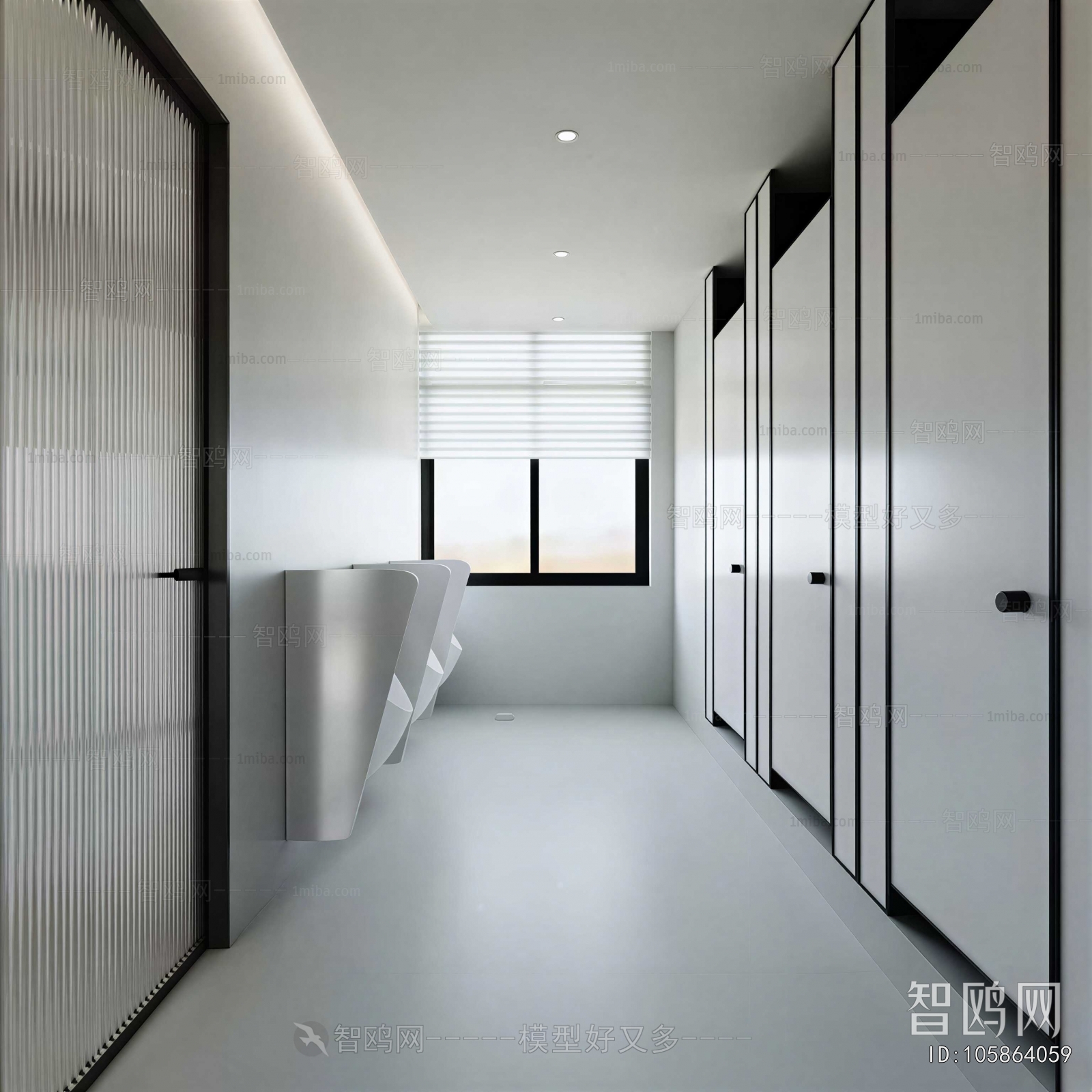 Modern Public Toilet