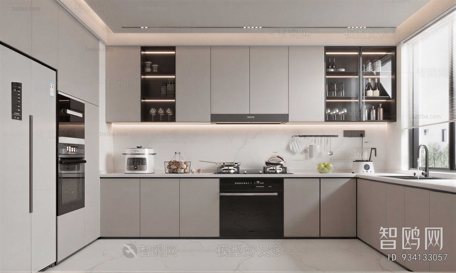 Modern The Kitchen