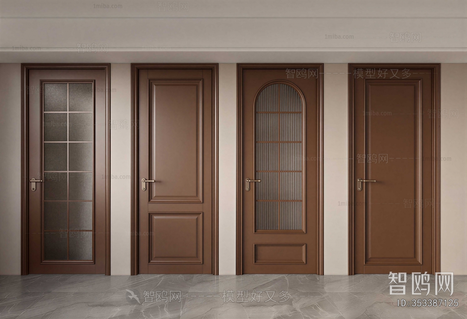 American Style Single Door