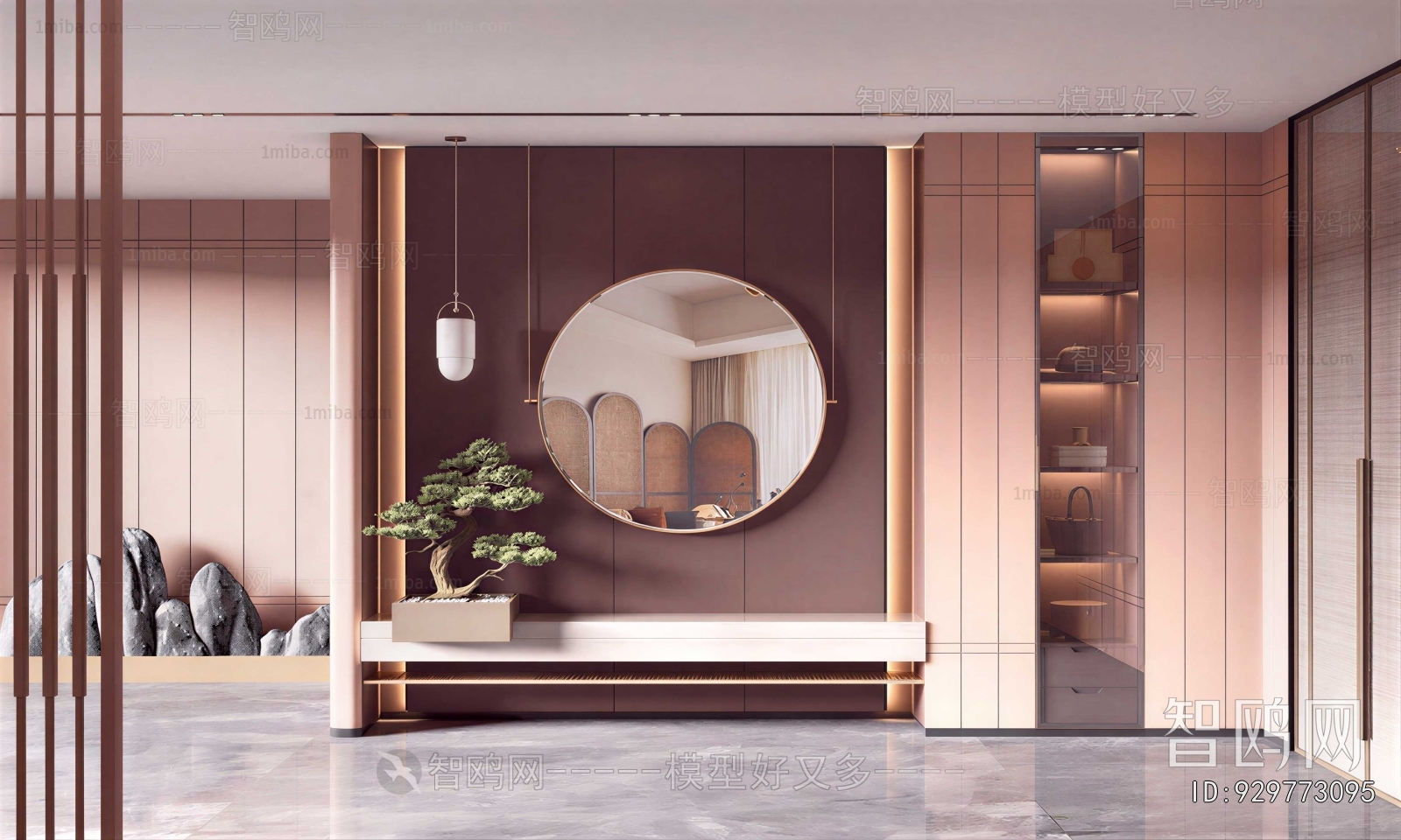 New Chinese Style Hallway