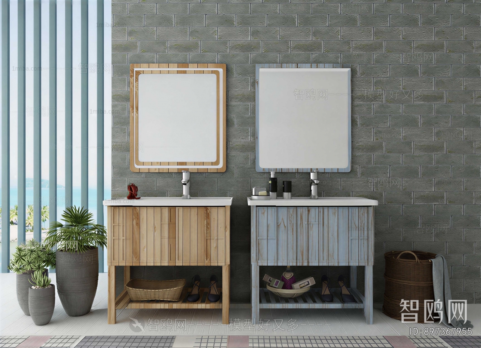 Modern Bathroom Cabinet
