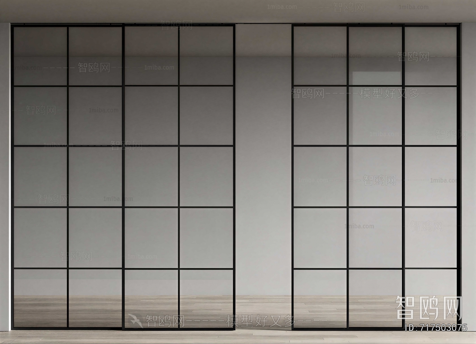 Modern Glass Screen Partition
