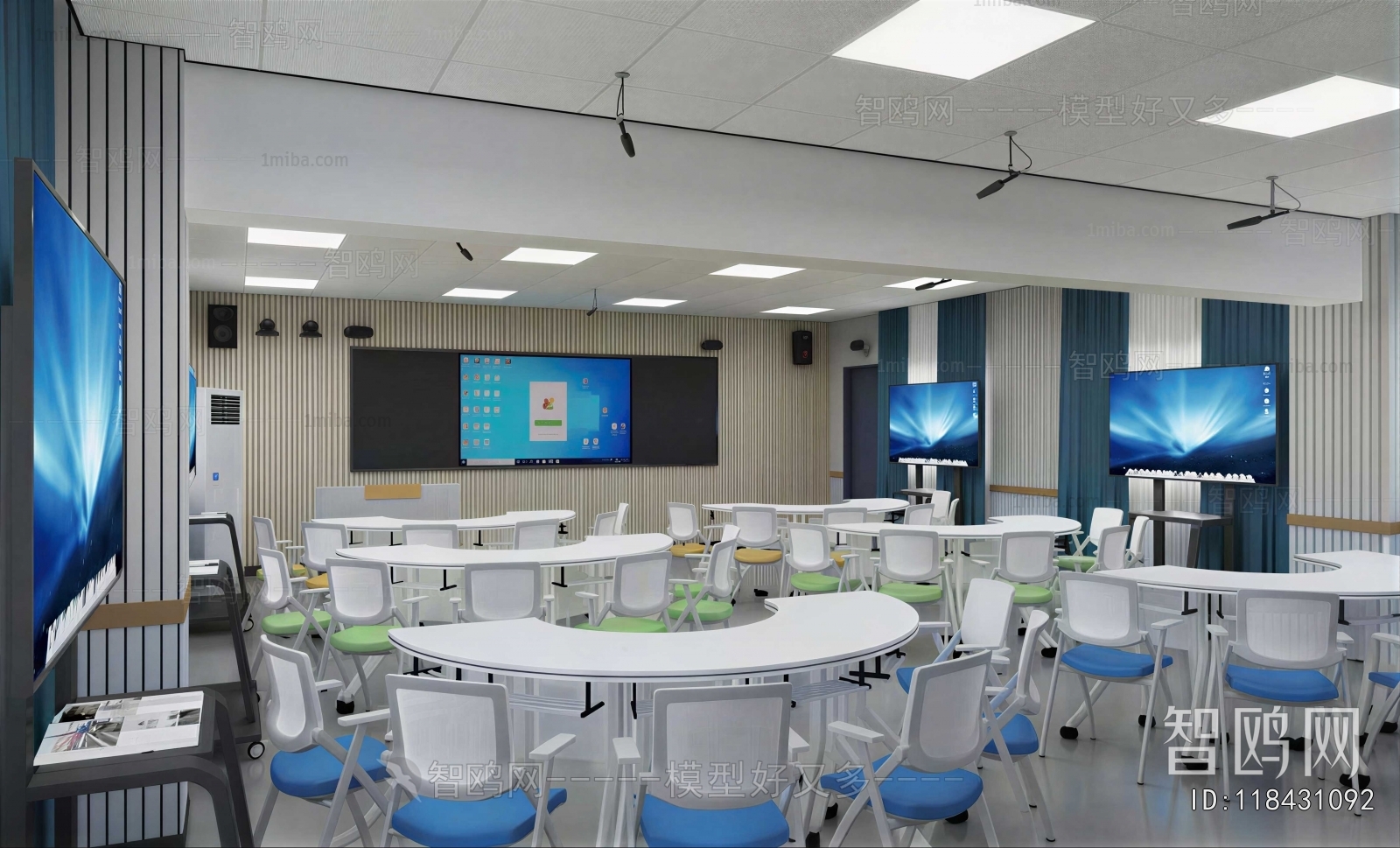 Modern School Classrooms