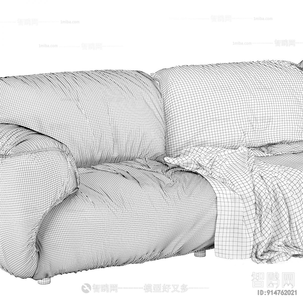 Modern Three-seat Sofa