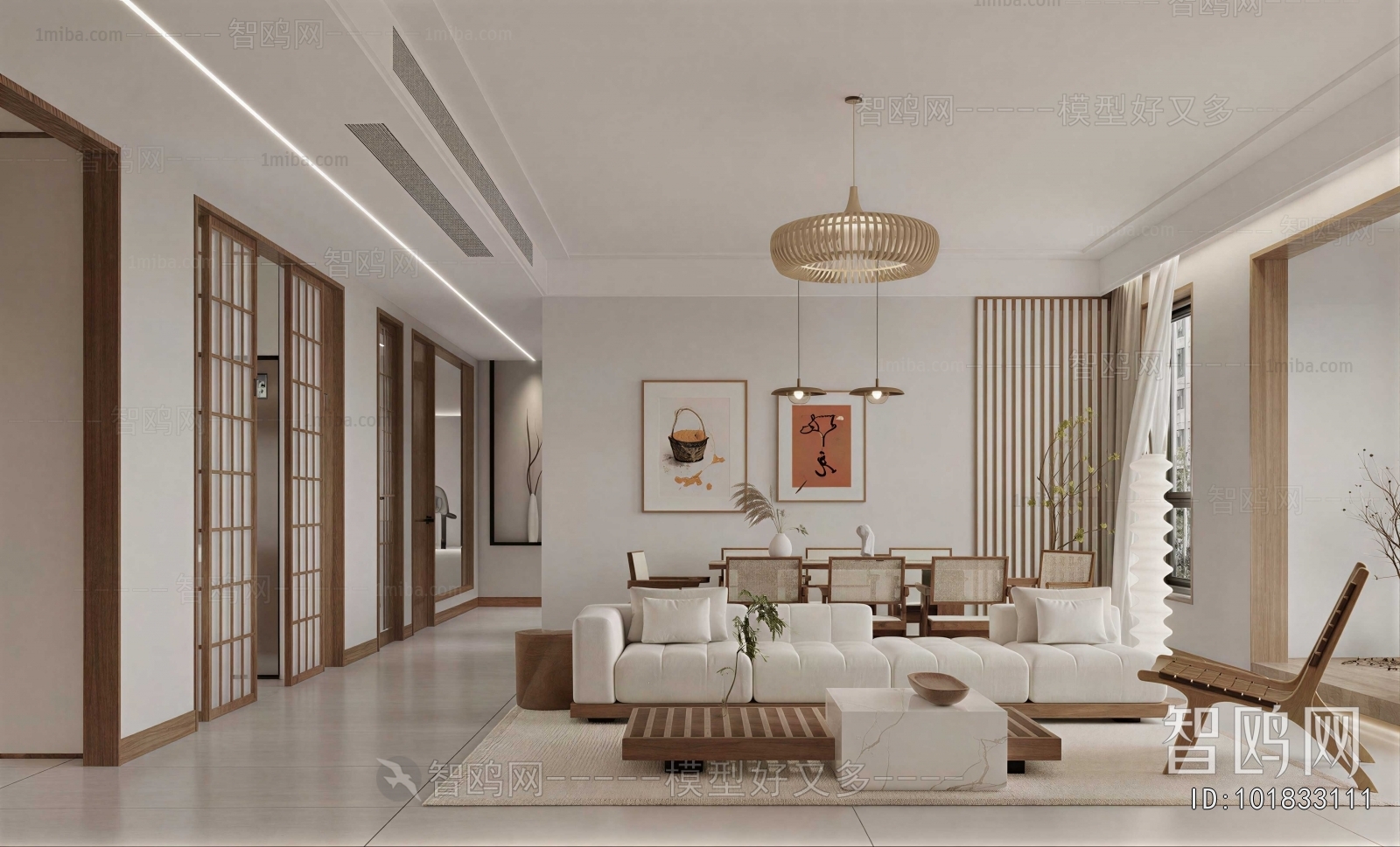 Japanese Style A Living Room