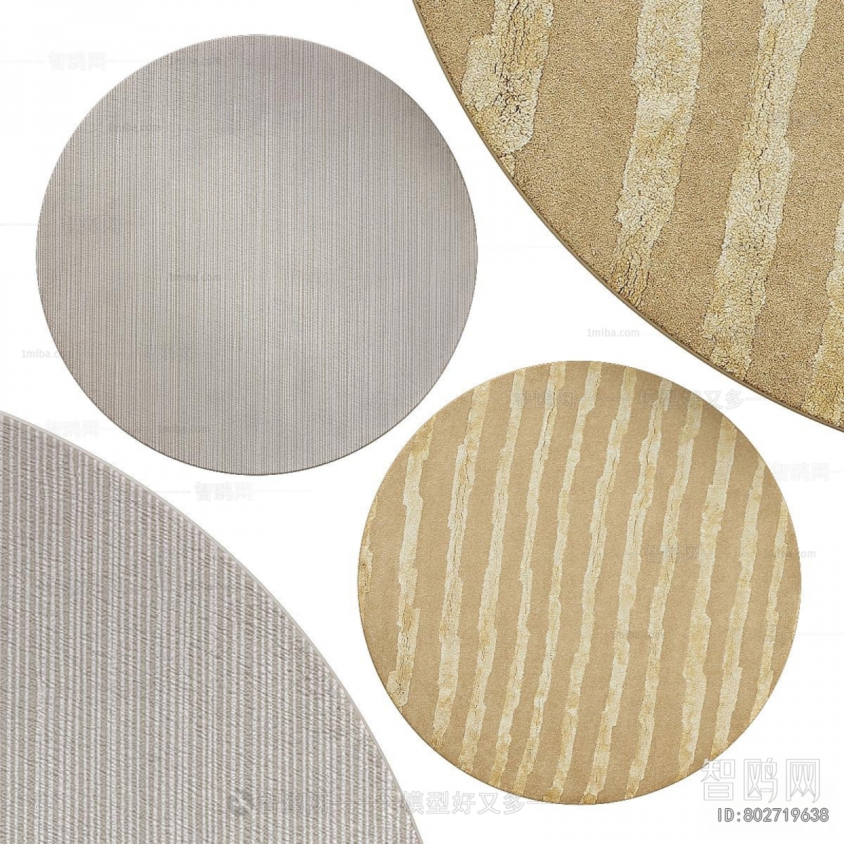 Modern Circular Carpet