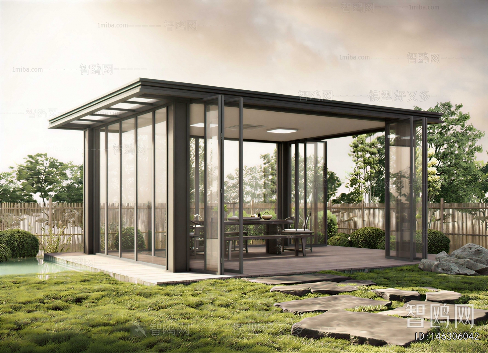 Modern Glass Sunshine Room