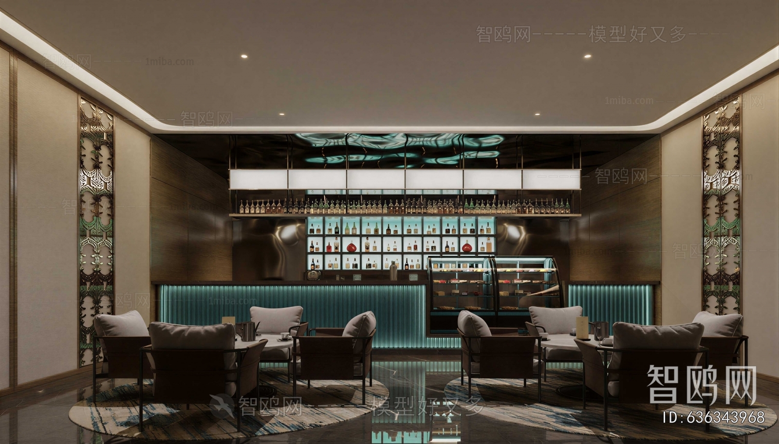 Modern Counter Bar