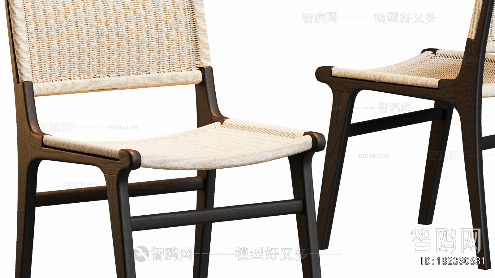 Wabi-sabi Style Single Chair
