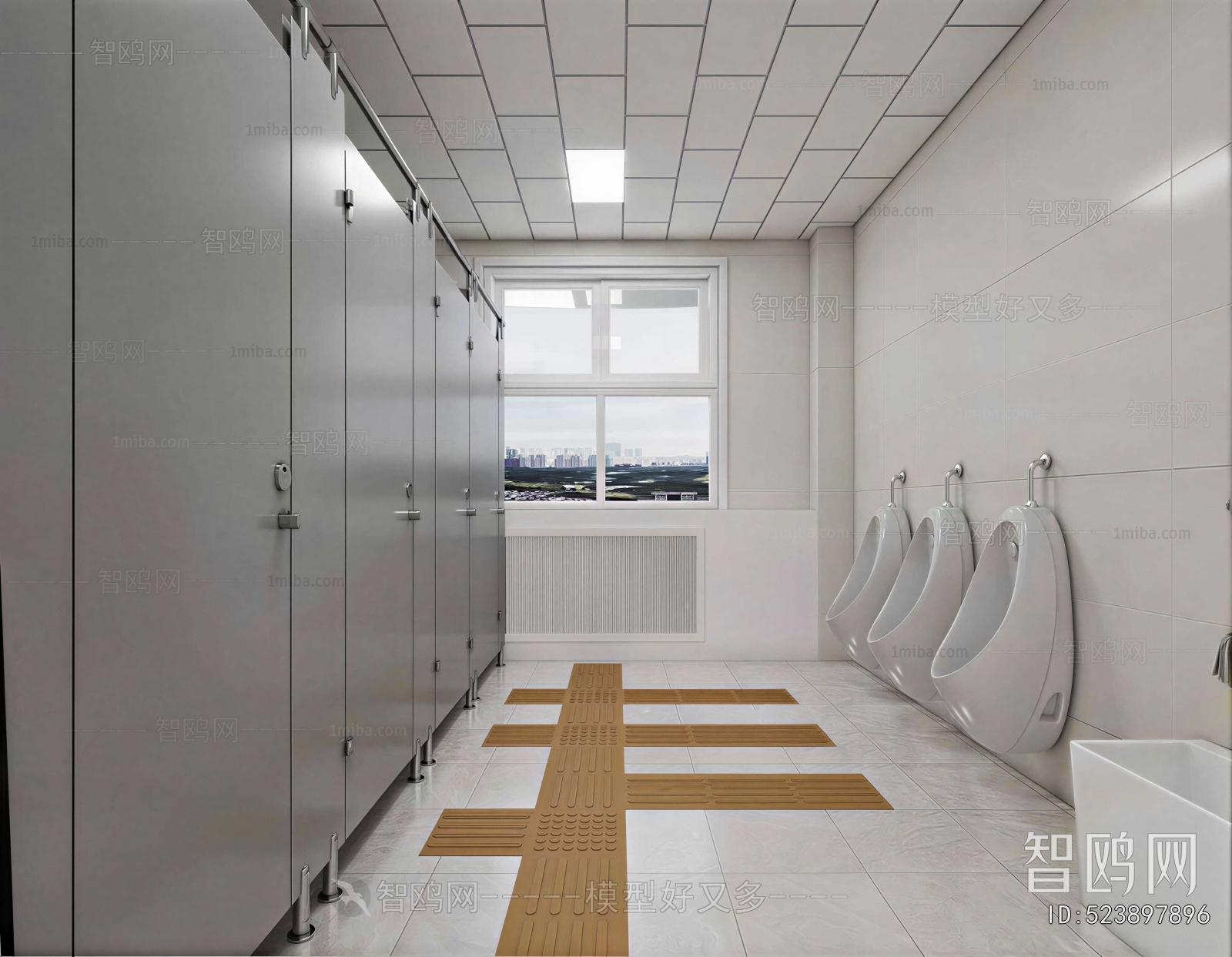 Modern Public Toilet