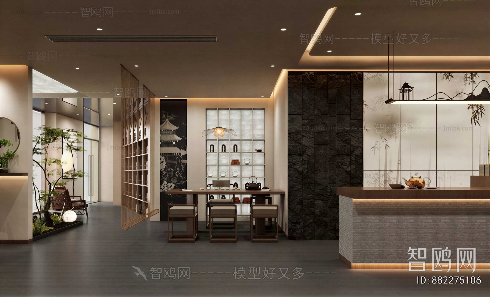 New Chinese Style Tea House