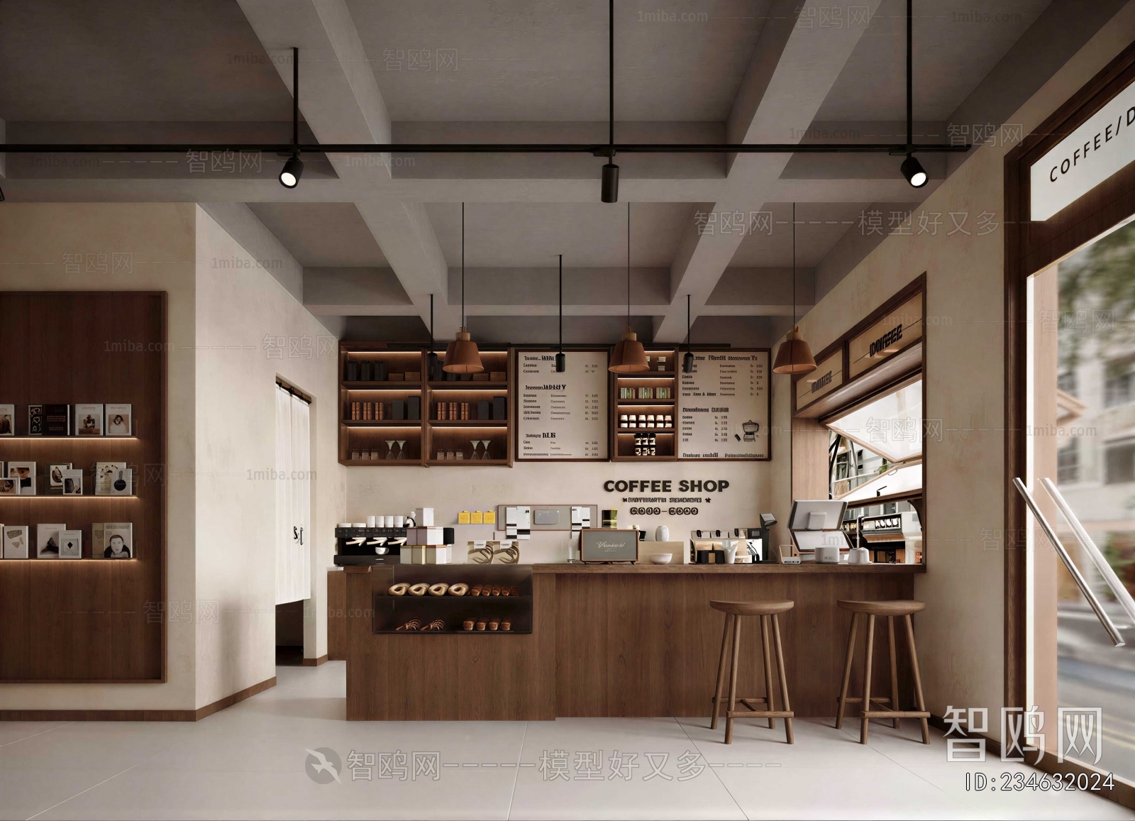 Retro Style Cafe