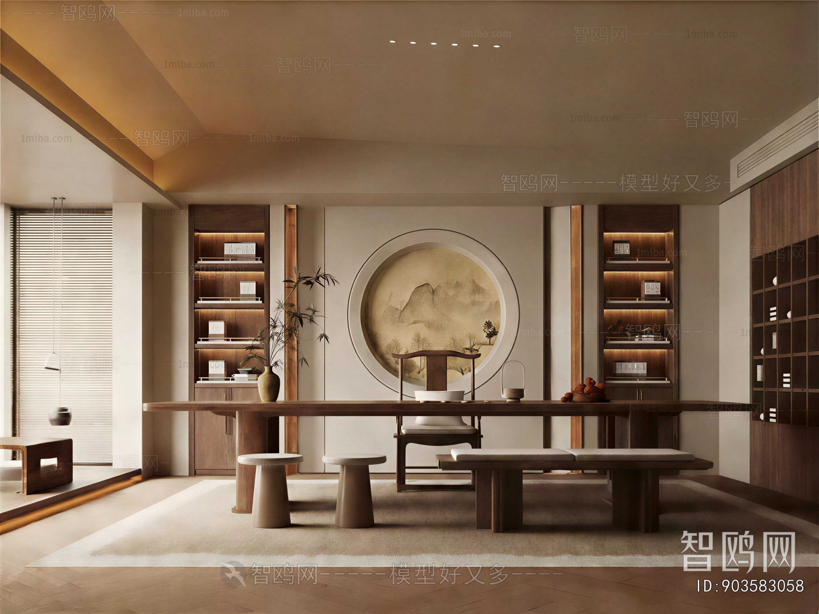 New Chinese Style Tea House