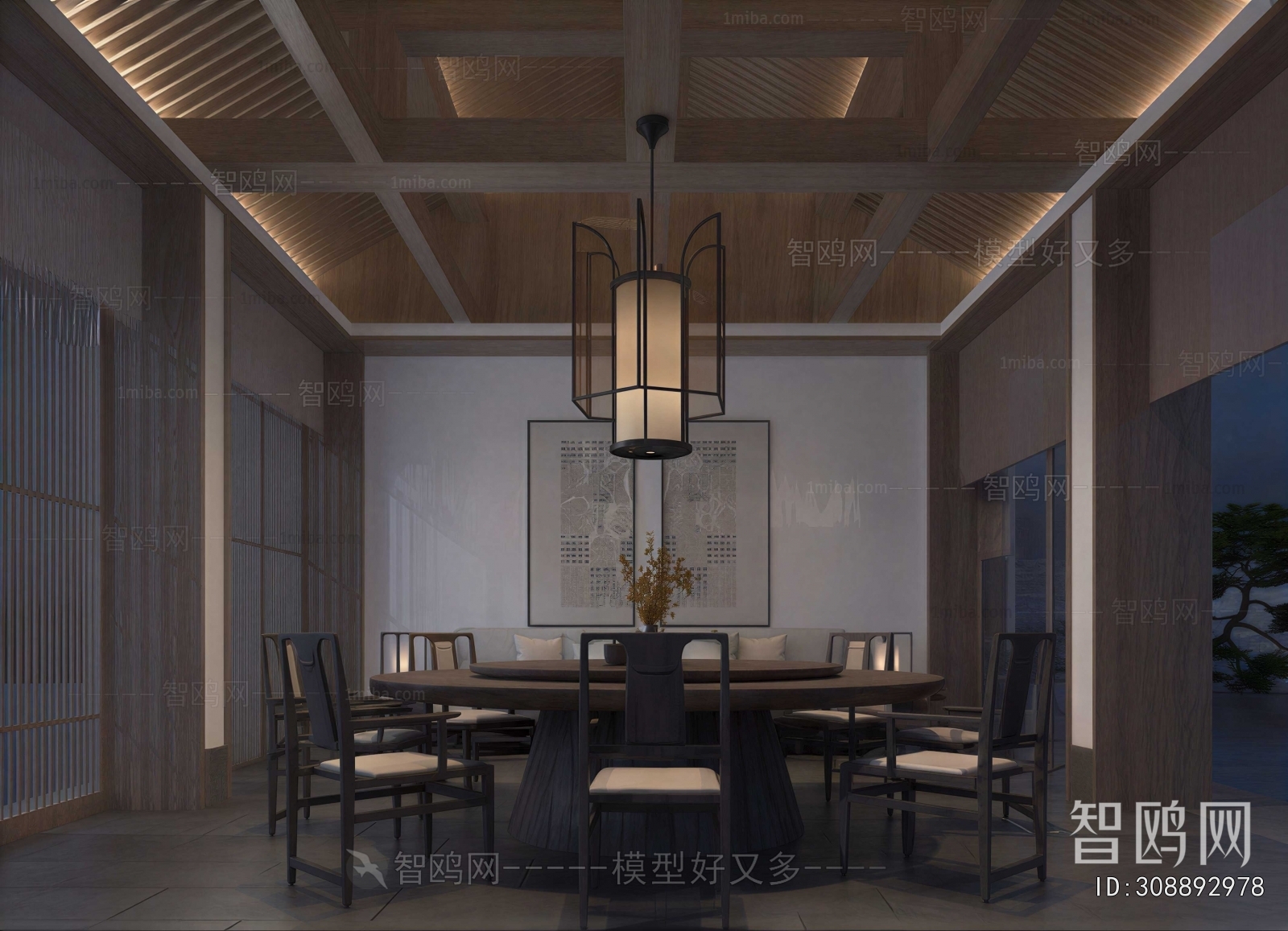 New Chinese Style Restaurant Box