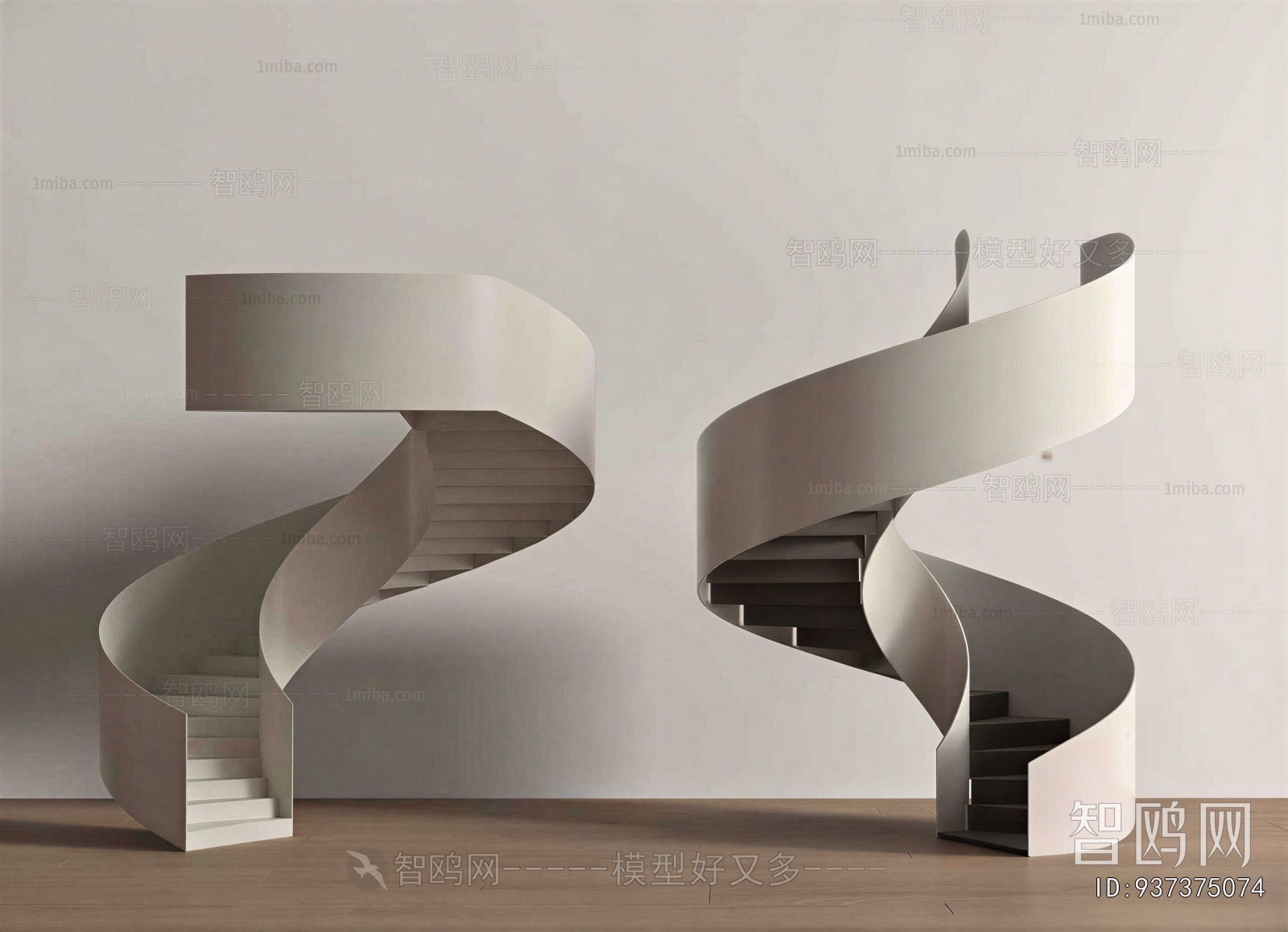Modern Rotating Staircase