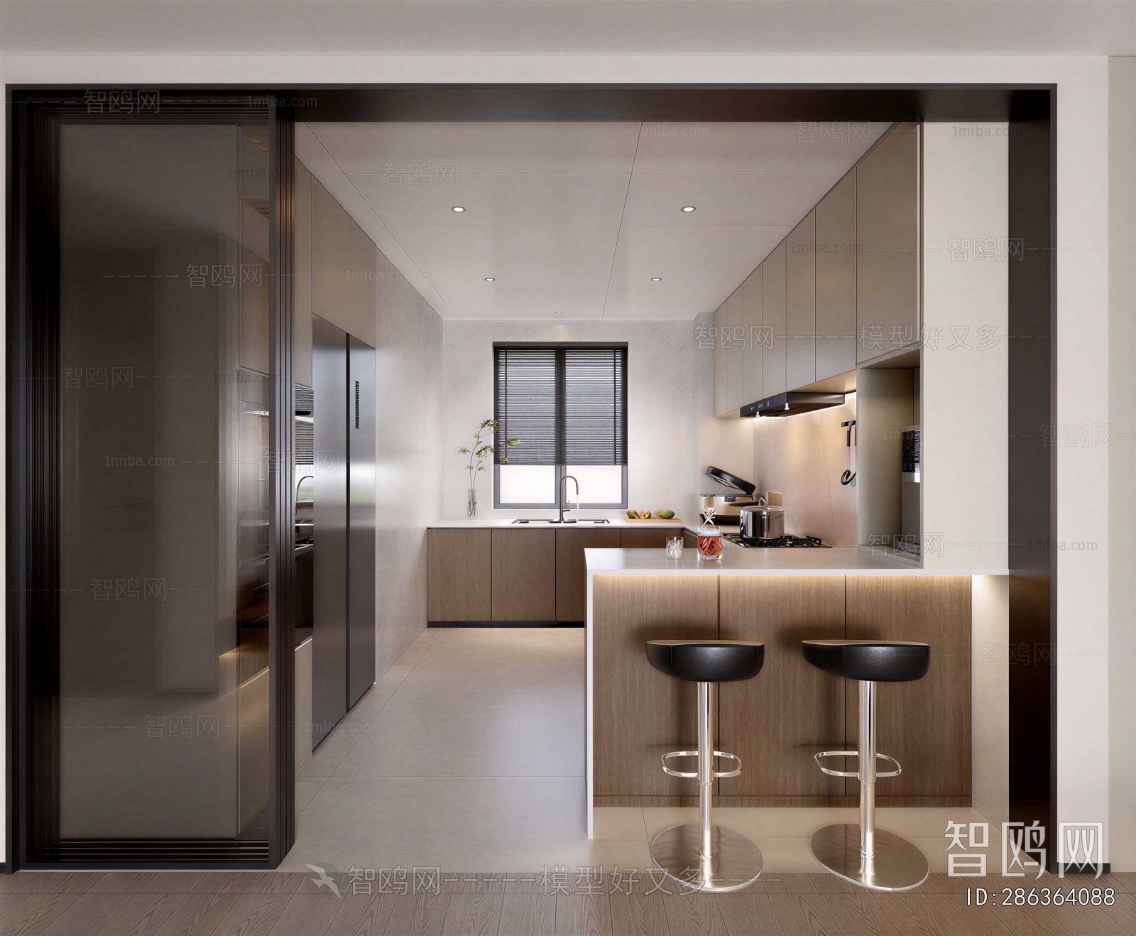 Modern The Kitchen