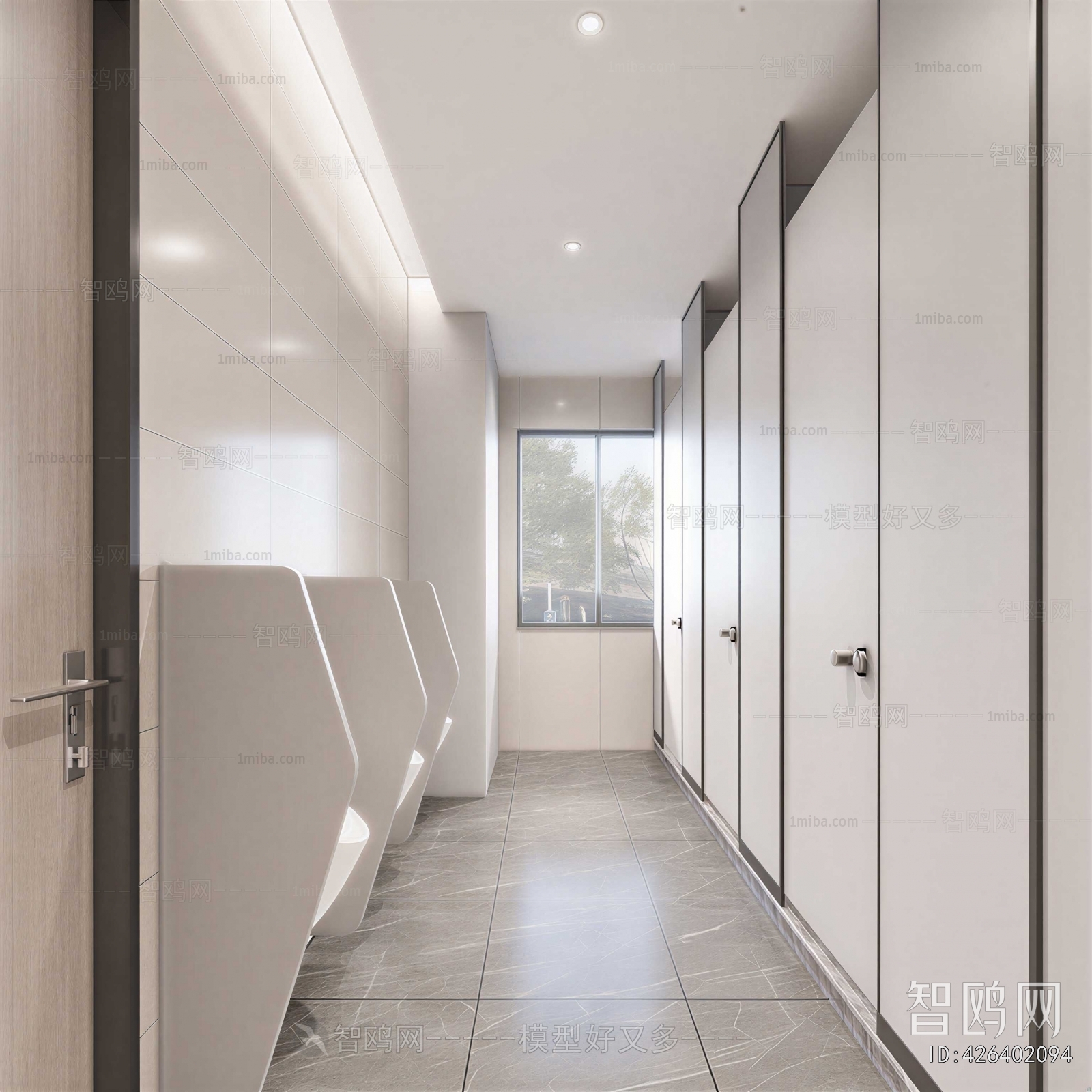 Modern Public Toilet