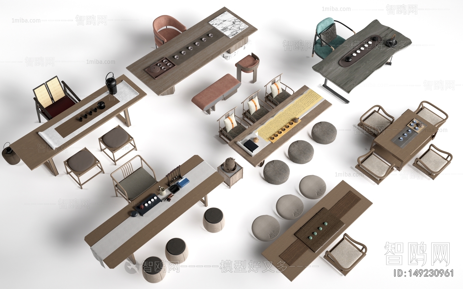 New Chinese Style Tea Tables And Chairs