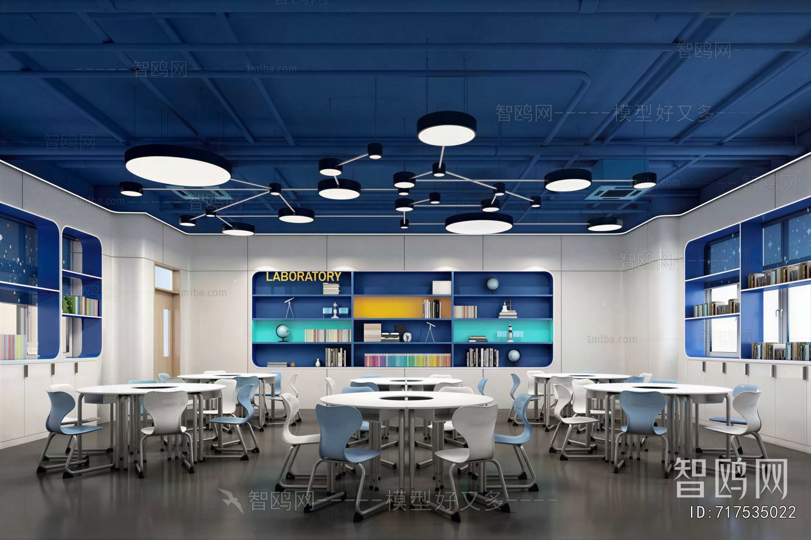 Modern School Classrooms