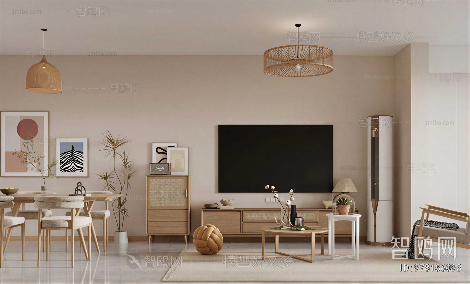 Nordic Style A Living Room