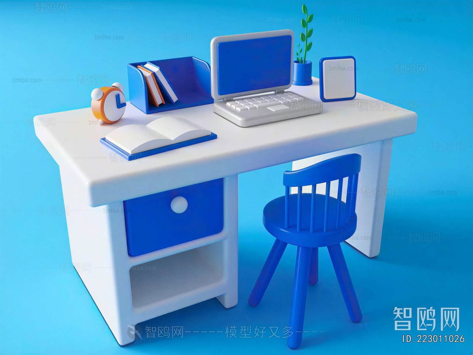 Modern Computer Desk And Chair