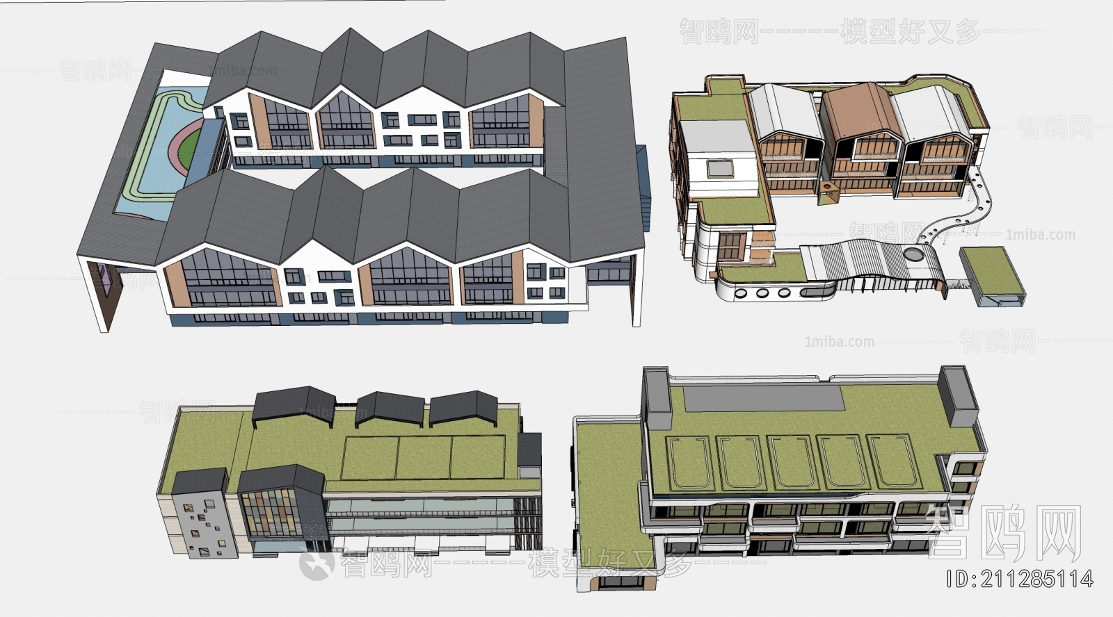 Modern Appearance Of Commercial Building
