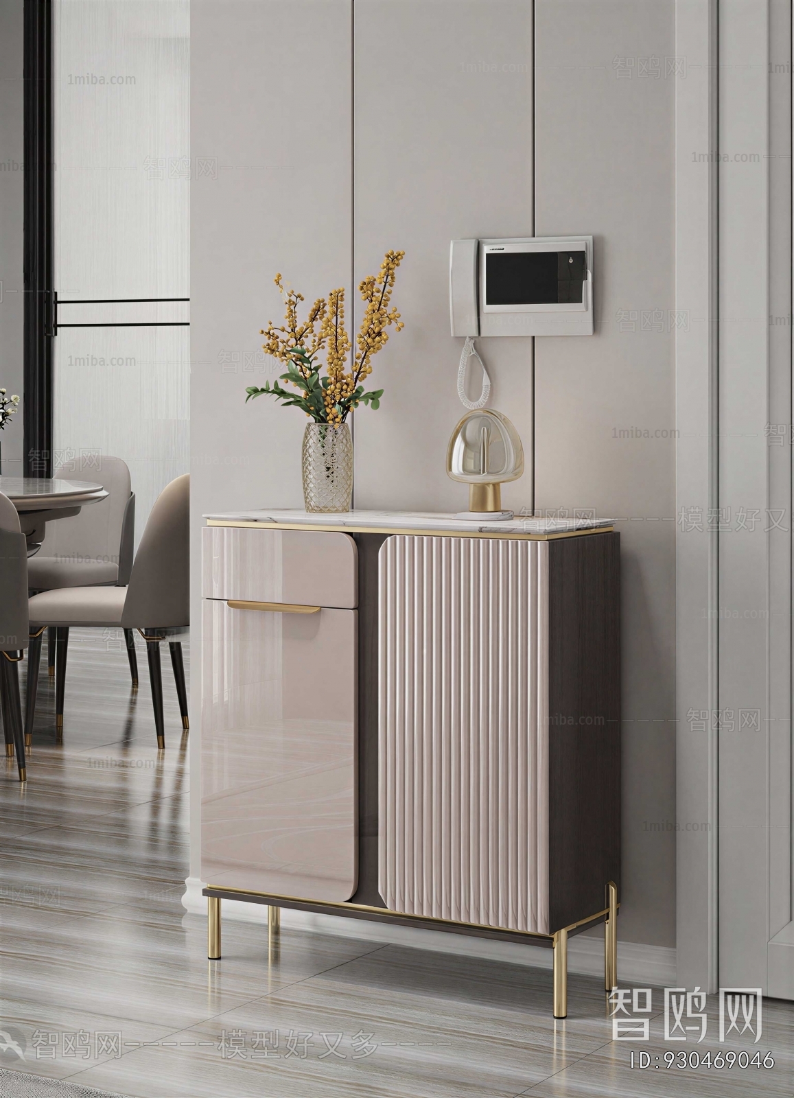 Modern Entrance Cabinet