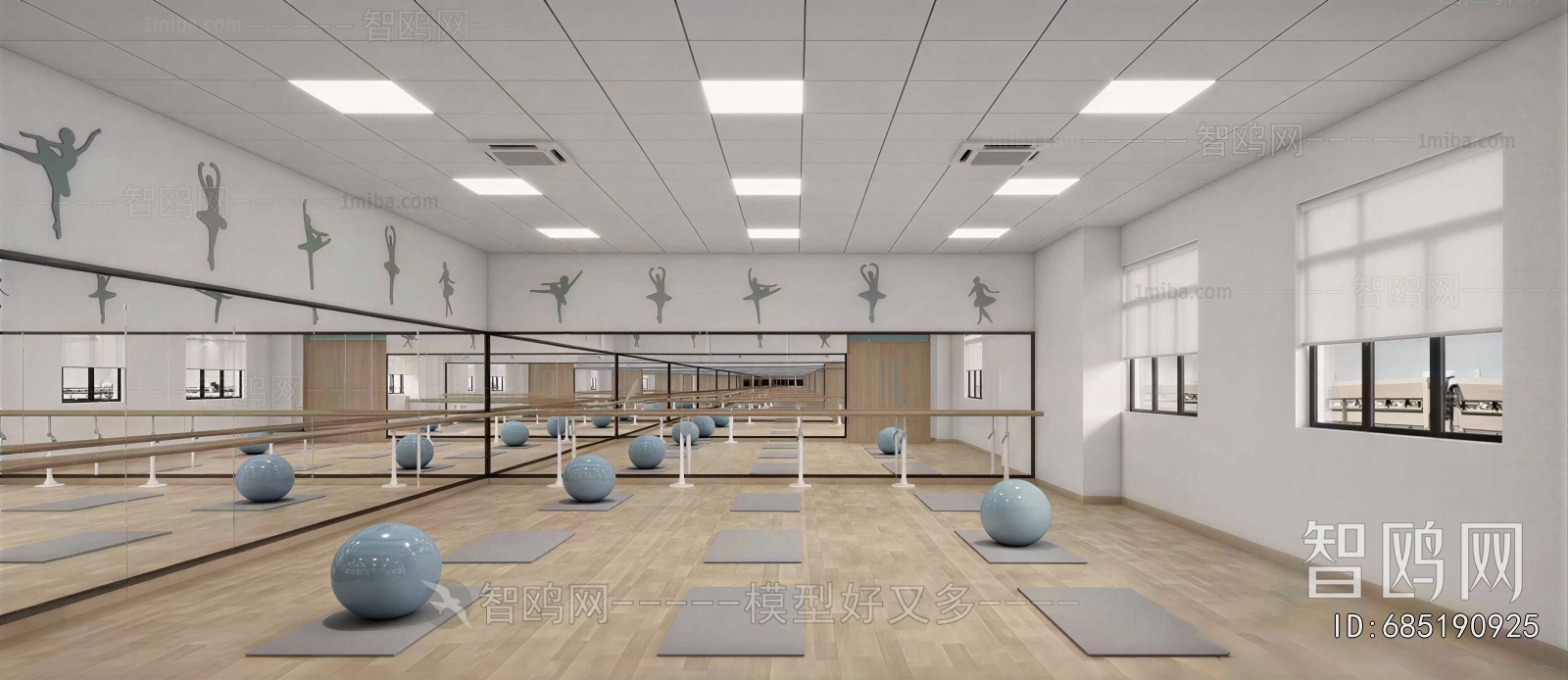 Modern Dance Classroom